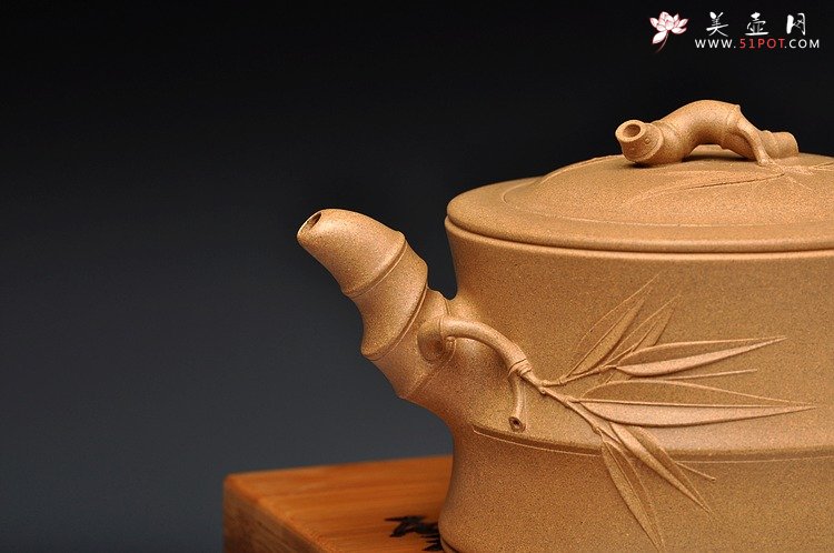 紫砂壶图片：经典代表作 大竹段 - 宜兴紫砂壶网