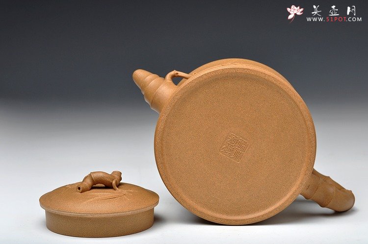 紫砂壶图片：经典代表作 大竹段 - 宜兴紫砂壶网