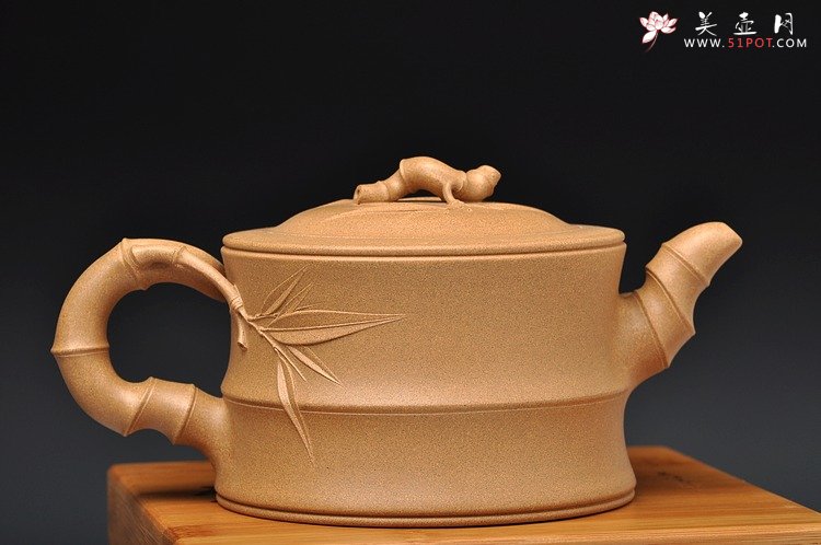 紫砂壶图片：经典代表作 大竹段 - 宜兴紫砂壶网