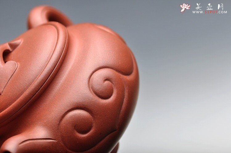 紫砂壶图片：尤其适合这个寒冷的季节~ 小仿古如意 优质底料 - 宜兴紫砂壶网