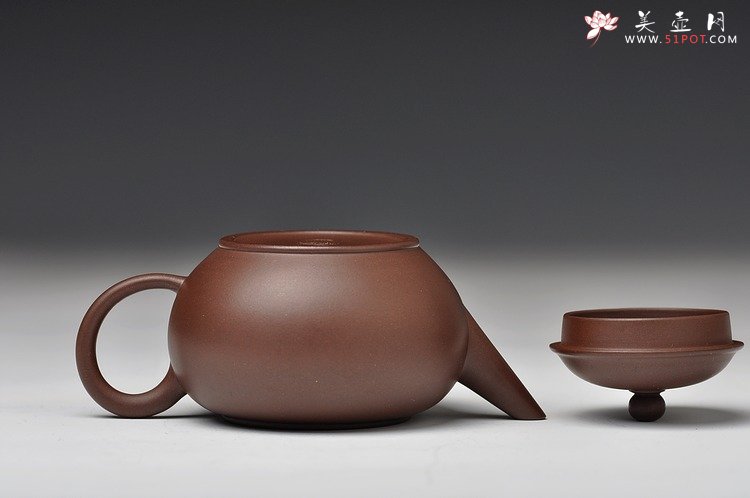 紫砂壶图片：玩的有木有‘水平’o(∩_∩)o  薄胎 型正 - 宜兴紫砂壶网