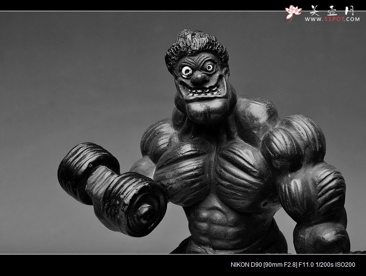 紫砂壶图片：肌肉男 早期为苏州劲与美定做 动感 - 宜兴紫砂壶网