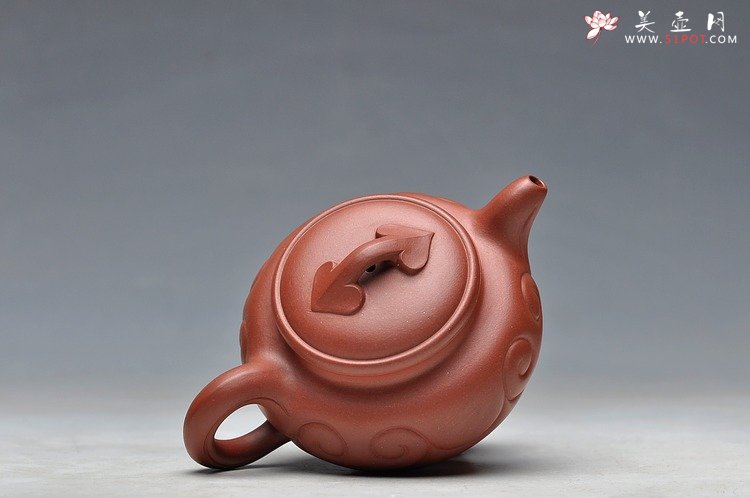 紫砂壶图片：尤其适合这个寒冷的季节~ 小仿古如意 优质底料 - 宜兴紫砂壶网