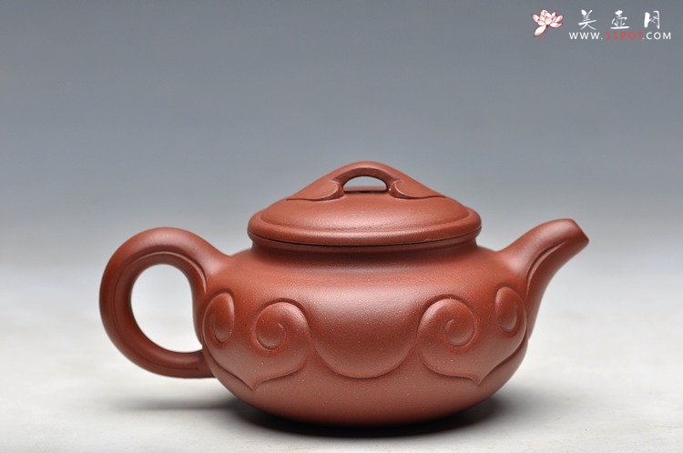 紫砂壶图片：尤其适合这个寒冷的季节~ 小仿古如意 优质底料 - 宜兴紫砂壶网