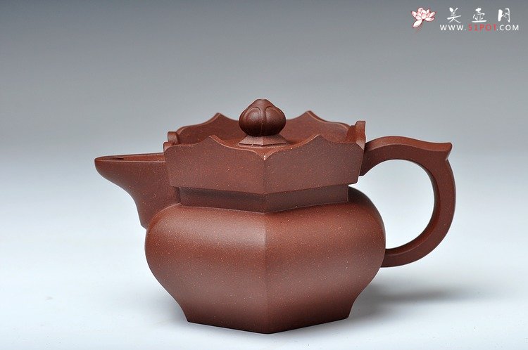 紫砂壶图片：紫砂之佛器 矮僧帽 - 宜兴紫砂壶网
