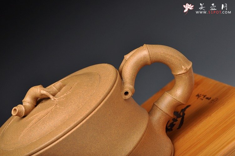 紫砂壶图片：经典代表作 大竹段 - 宜兴紫砂壶网