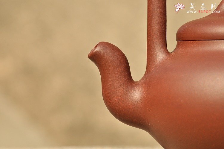 紫砂壶图片：圆圆满满 曼妙身姿 全手圆珠提梁 优质底槽青 - 宜兴紫砂壶网