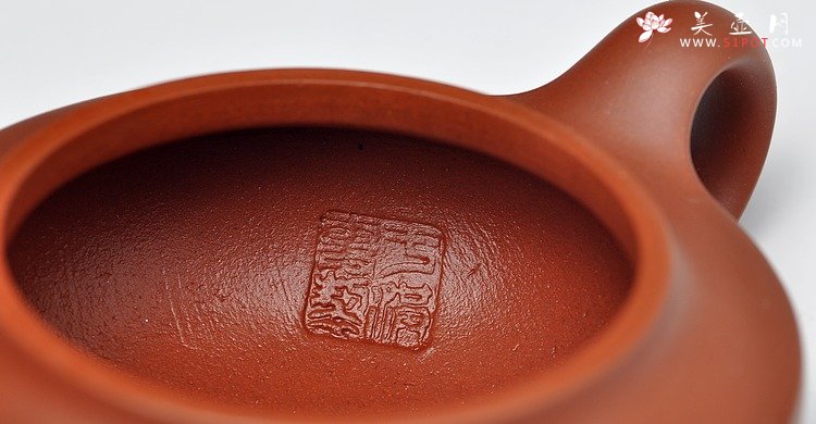 紫砂壶图片：线条优美 做工精细 全手线扁 - 宜兴紫砂壶网