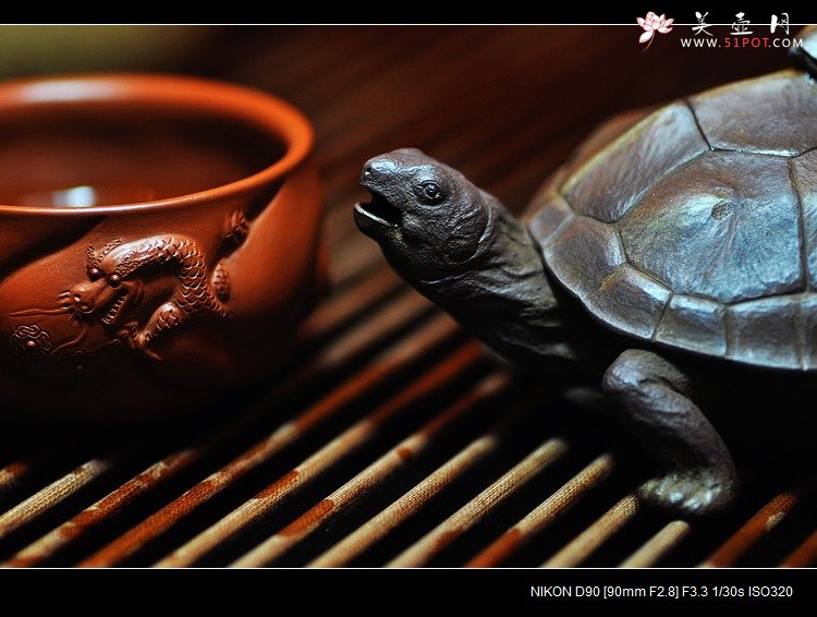 紫砂壶图片：‘名副其实’的龟寿茶  长寿哦o(∩_∩)o  - 宜兴紫砂壶网