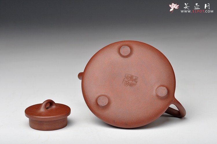 紫砂壶图片：骨肉均挺 劲道十足 全手子冶石瓢 - 宜兴紫砂壶网