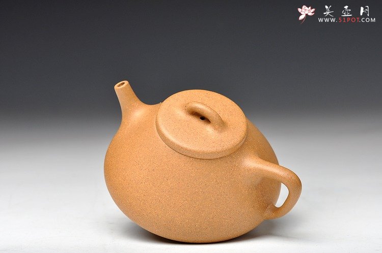 紫砂壶图片：双节特惠之五彩段泥石瓢 骨肉均挺 器形周正 - 宜兴紫砂壶网