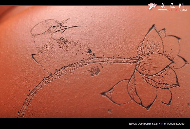 紫砂壶图片：线条流畅 整体高俊 全手雅韵 - 宜兴紫砂壶网