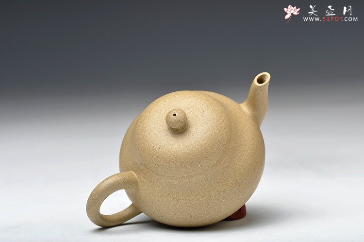 紫砂壶图片：古风耐品 素雅可人 本绿全手小君德 冬日里的小精灵 - 宜兴紫砂壶网