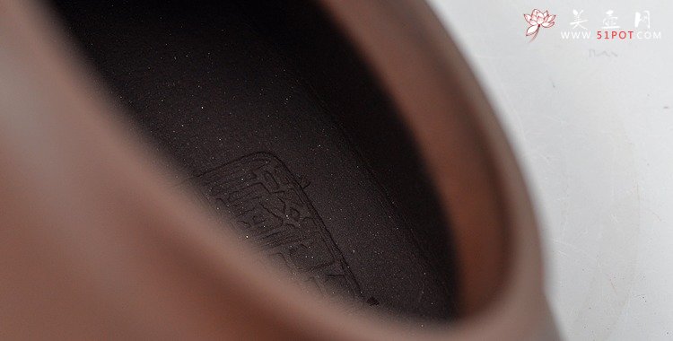 紫砂壶图片：全手工折肩合欢 有难度的 优质老拼紫 - 宜兴紫砂壶网