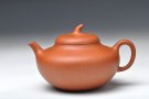 紫砂壶图片：饱满可人 实用 全手玉梨 桂花砂料 - 宜兴紫砂壶网