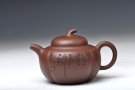 紫砂壶图片：饱满可爱 瓜壶 精气神 送礼佳品 - 宜兴紫砂壶网