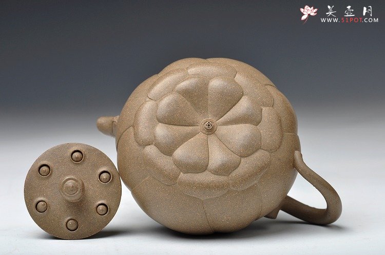 紫砂壶图片：精品之作 宝莲 - 宜兴紫砂壶网