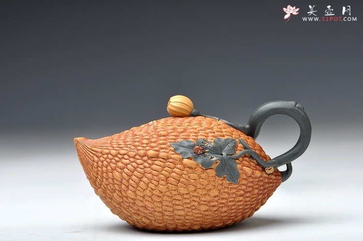 紫砂壶图片：经典之作 金铃子 - 宜兴紫砂壶网