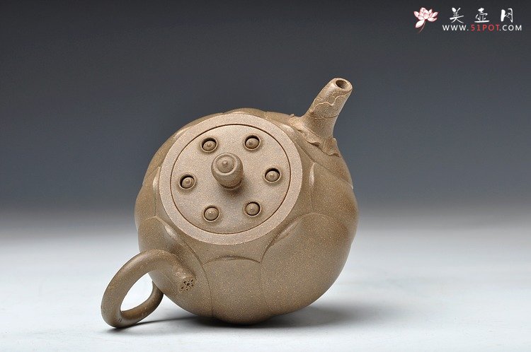 紫砂壶图片：精品之作 宝莲 - 宜兴紫砂壶网