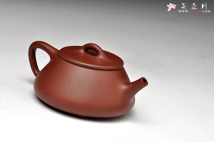 紫砂壶图片：年底双节特惠之精品 全手景舟石瓢 堪称精工典范 特惠中的精品 - 宜兴紫砂壶网