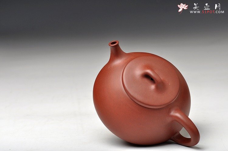 紫砂壶图片：饱满可人 实用佳器  全手东石瓢 - 宜兴紫砂壶网