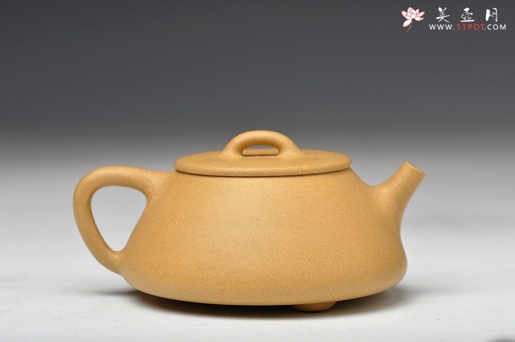 紫砂壶图片：双节特惠之本绿也疯狂 美壶特定 平盖石瓢 量少先到先得 - 宜兴紫砂壶网