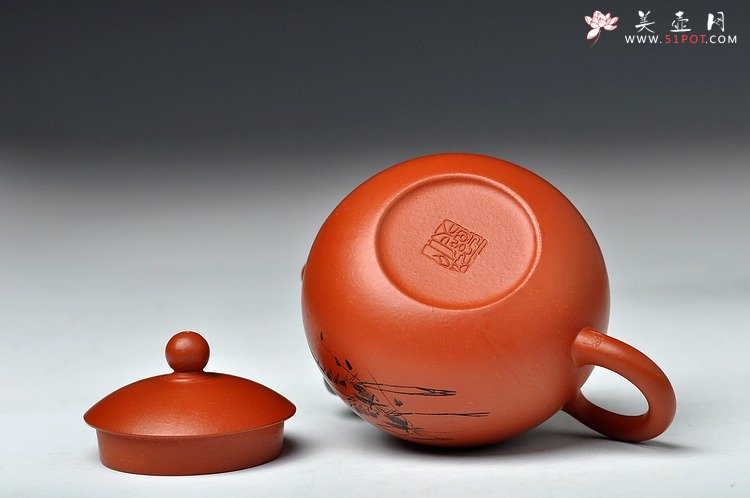 紫砂壶图片：静雅之品 秀气可爱 自品最佳 朱泥小西施 - 宜兴紫砂壶网