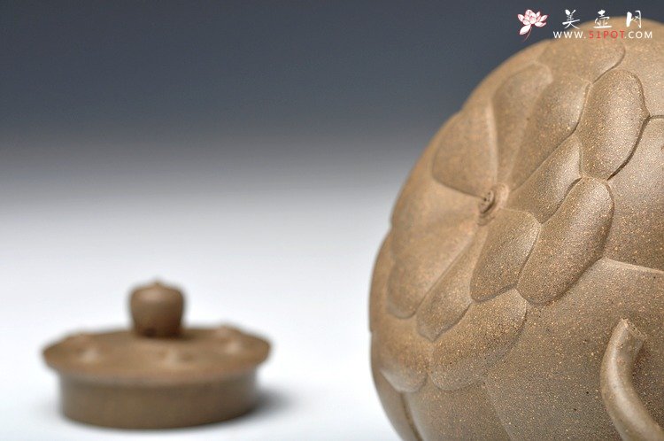 紫砂壶图片：精品之作 宝莲 - 宜兴紫砂壶网