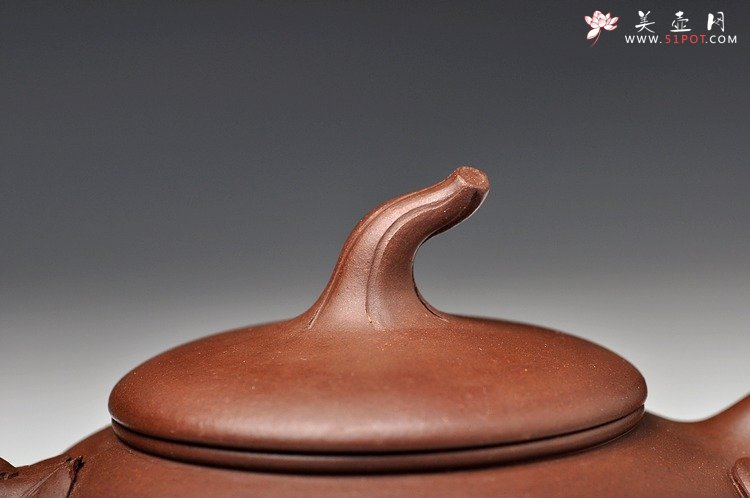 紫砂壶图片：大品花货 韵味十足 得福 王银芳爱徒 - 宜兴紫砂壶网