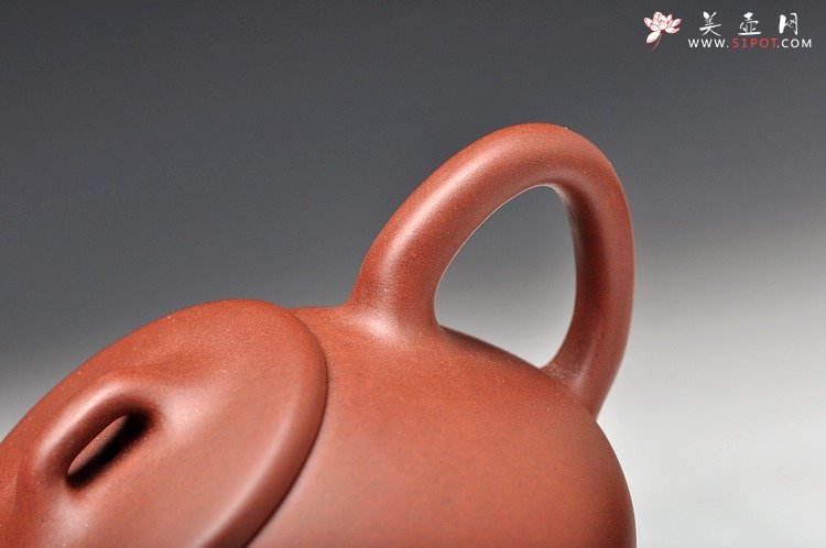 紫砂壶图片：饱满可人 实用佳器  全手东石瓢 - 宜兴紫砂壶网
