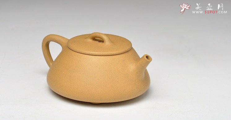 紫砂壶图片：双节特惠之本绿也疯狂 美壶特定 平盖石瓢 量少先到先得 - 宜兴紫砂壶网