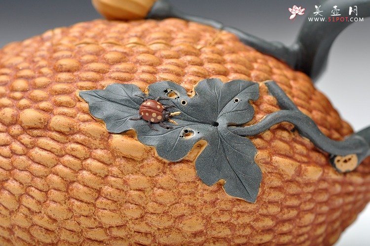 紫砂壶图片：经典之作 金铃子 - 宜兴紫砂壶网