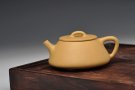 紫砂壶图片：双节特惠之本绿也疯狂 美壶特定 平盖石瓢 量少先到先得 - 宜兴紫砂壶网