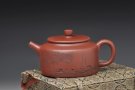 紫砂壶图片：厚重之品 品味意境 全手桑扁 - 宜兴紫砂壶网