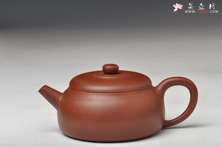 紫砂壶图片：杀茶利器 适合绿茶 全手润泉 - 宜兴紫砂壶网