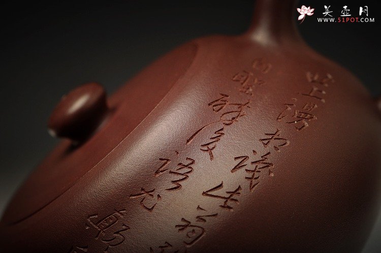 紫砂壶图片：传统刹凹 嵌盖 任备安之风 全手明泉 素器典范 双刀古味 - 宜兴紫砂壶网