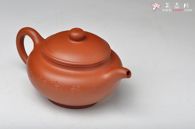 紫砂壶图片：舒展文气 清雅 全手汉韵  - 宜兴紫砂壶网