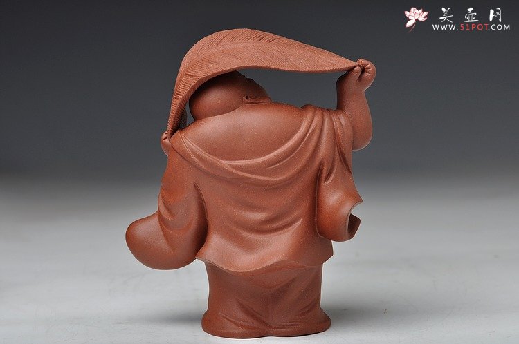 紫砂壶图片：形神兼备 精品 芭蕉罗汉 - 宜兴紫砂壶网