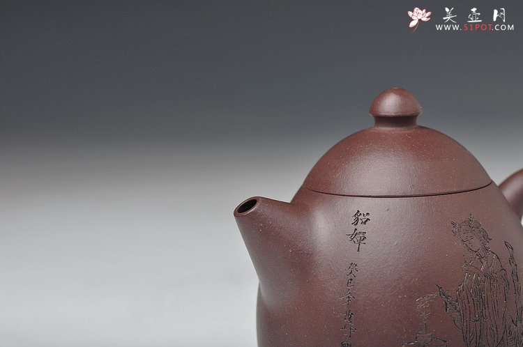 紫砂壶图片：四大美女 四种泥料 龙蛋 仅此一套 精工佳作 送礼自珍 - 宜兴紫砂壶网