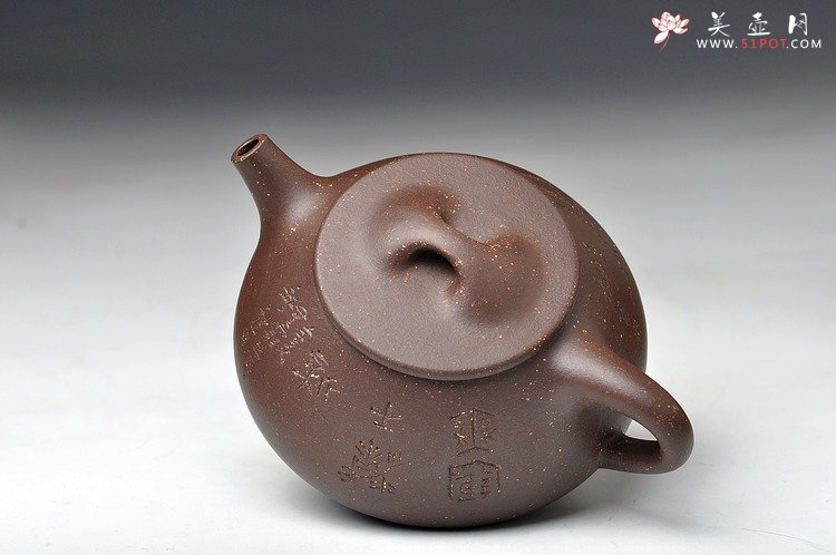 紫砂壶图片：全手满瓢 精品之作 - 宜兴紫砂壶网