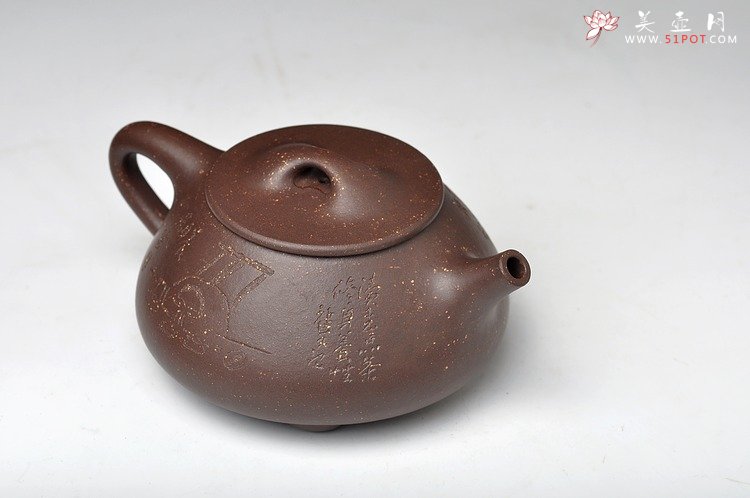 紫砂壶图片：全手满瓢 精品之作 - 宜兴紫砂壶网