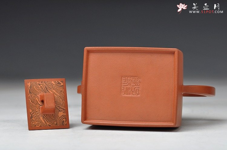 紫砂壶图片：全手胶泥 汉方 - 宜兴紫砂壶网