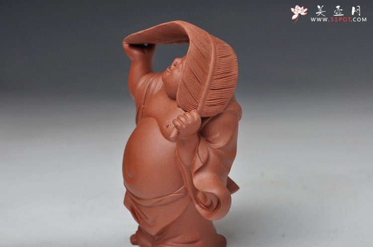 紫砂壶图片：形神兼备 精品 芭蕉罗汉 - 宜兴紫砂壶网