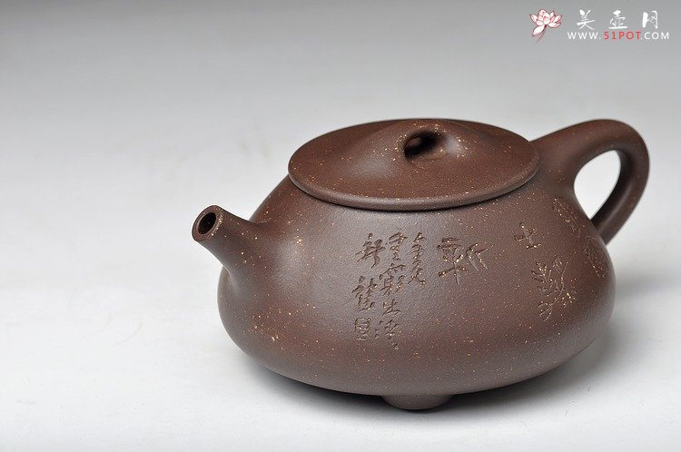 紫砂壶图片：全手满瓢 精品之作 - 宜兴紫砂壶网