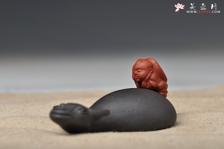 紫砂壶图片：水牛一家亲~ - 宜兴紫砂壶网