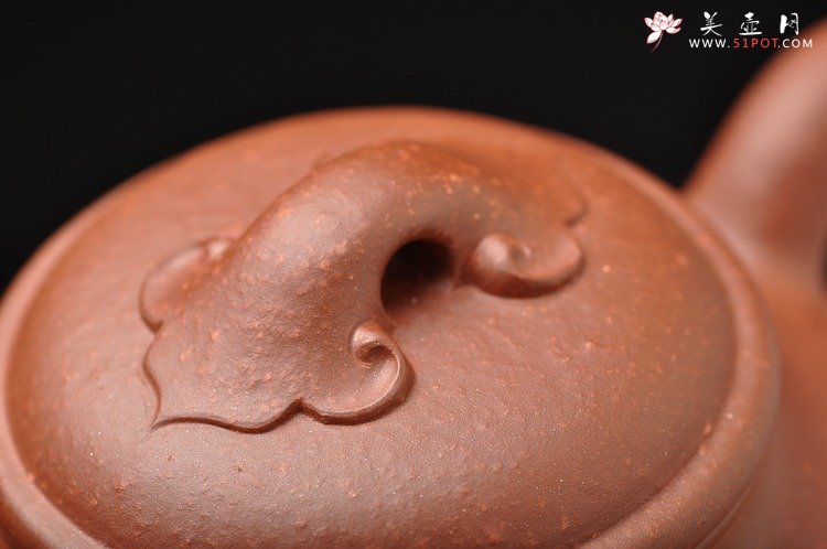 紫砂壶图片：国家级研究员级工艺大师-蒋彦经典原创作品 瑞年如意 - 宜兴紫砂壶网