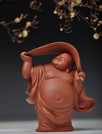 紫砂壶图片：形神兼备 精品 芭蕉罗汉 - 宜兴紫砂壶网