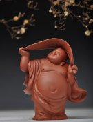 紫砂壶图片：形神兼备 精品 芭蕉罗汉 - 宜兴紫砂壶网