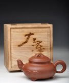 紫砂壶图片：国家级研究员级工艺大师-蒋彦经典原创作品 瑞年如意 - 宜兴紫砂壶网