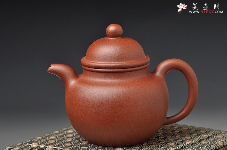 紫砂壶图片：老味十足 全手寿珍掇球 最新力作 俊雅有力道 - 宜兴紫砂壶网
